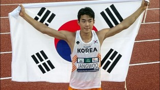장흥군청 김장우, 亞육상선수권 세단뛰기 동메달 '영예'