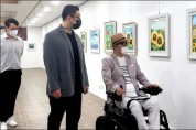 김종훈 어울림장애인자립생활센터 소장 작품展 오픈