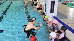 광주북구반다비체육센터, 여름방학 수영 특강 개시