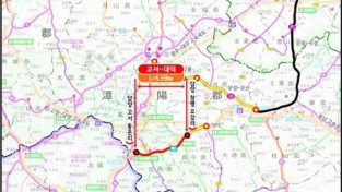 담양 고서~창평 국지도 60호선 확장된다