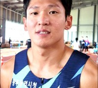 광주시청 김국영 전국실업선수권 100m 우승